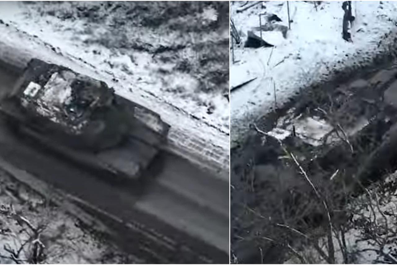 Ukrajinski tenk Abrams