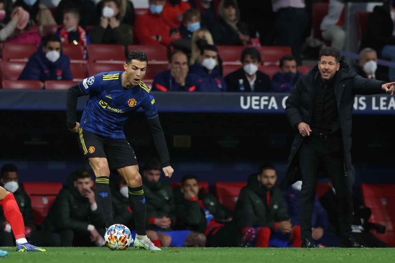 Atletico Madrid v Manchester United - UEFA Champions League - Round of Sixteen - First Leg - Wanda Metropolitano