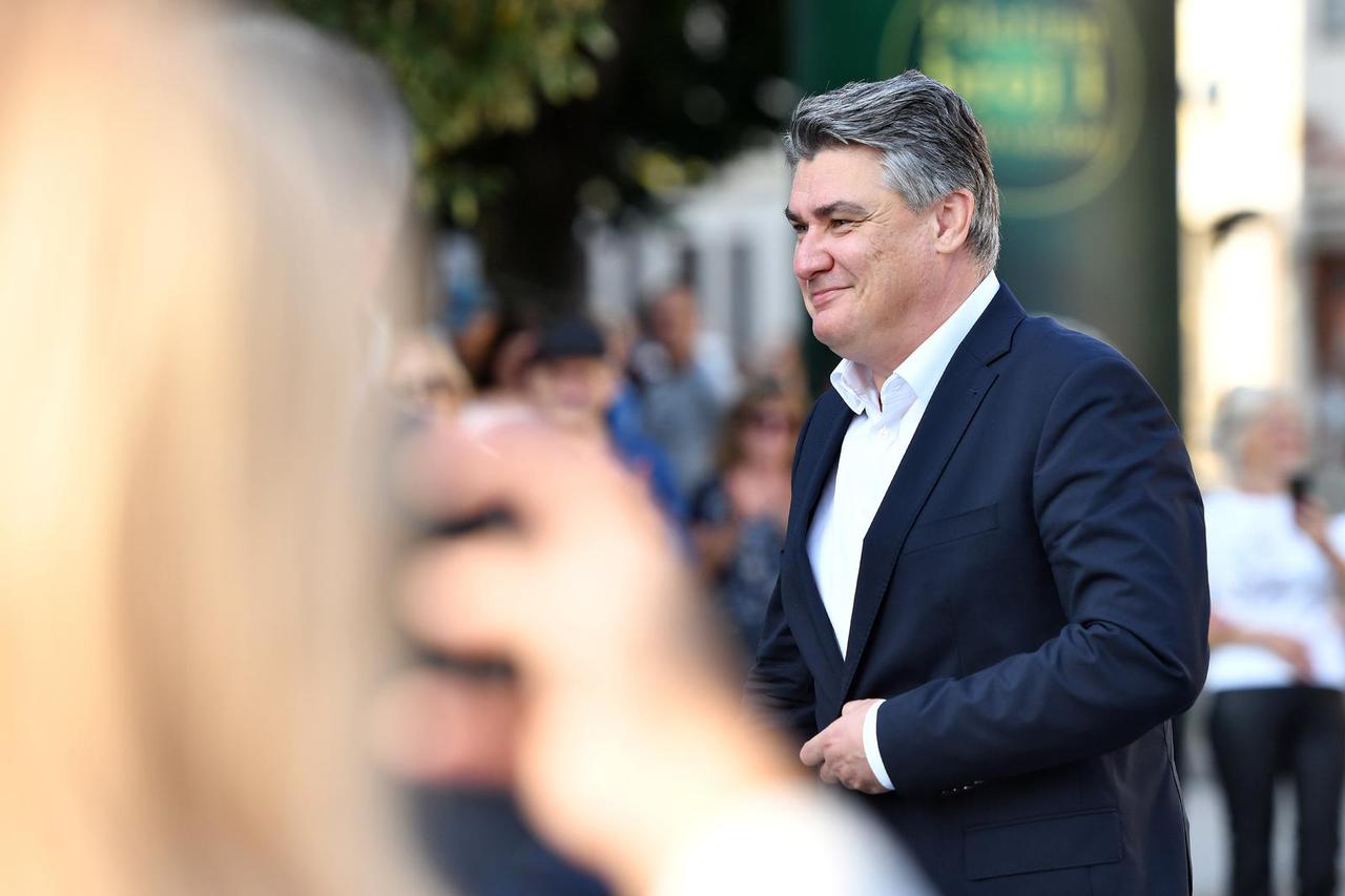 Varaždin: Predsjednik Zoran Milanović posjetio je 24. Špancirfest