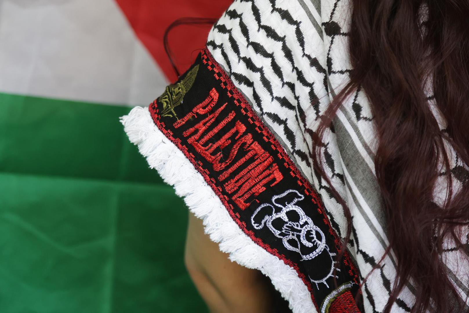 24.04.2026., Zagreb - Zbog posjeta u tajnosti Idda Netanyahua, brata izraelskog premijera, klub studenata organizirao je prosvjed u suradnji sa drugim organizacijama i skupinama ispred Fakulteta politickih znanosti u Lepusicevoj ulici.  Photo: Marko Seper/PIXSELL