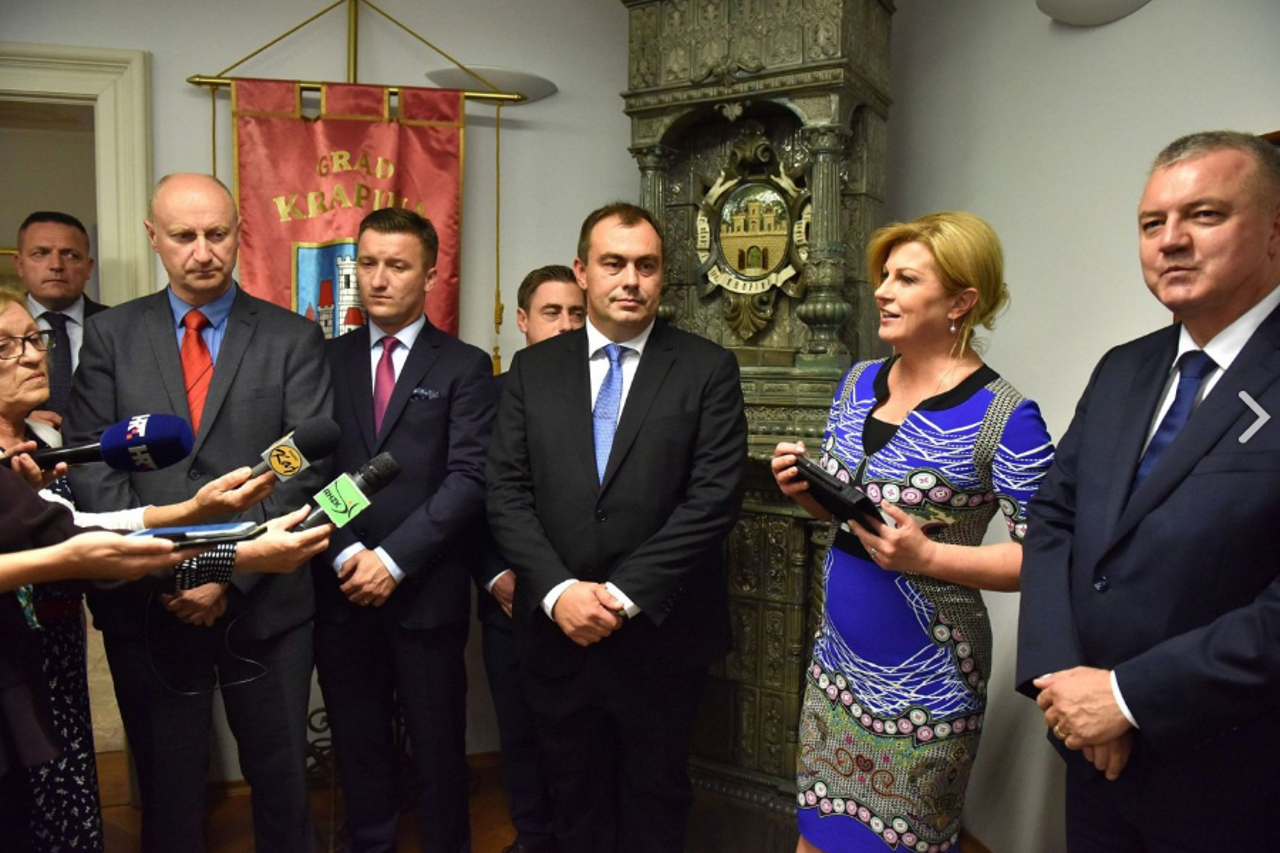 Kolinda Grabar-Kitarović na Festivalu Kajkavske popevke