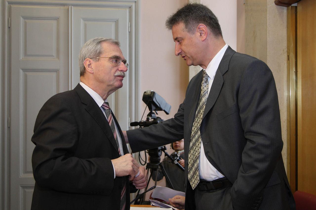Andrija Hebrang i Tomislav Karamarko