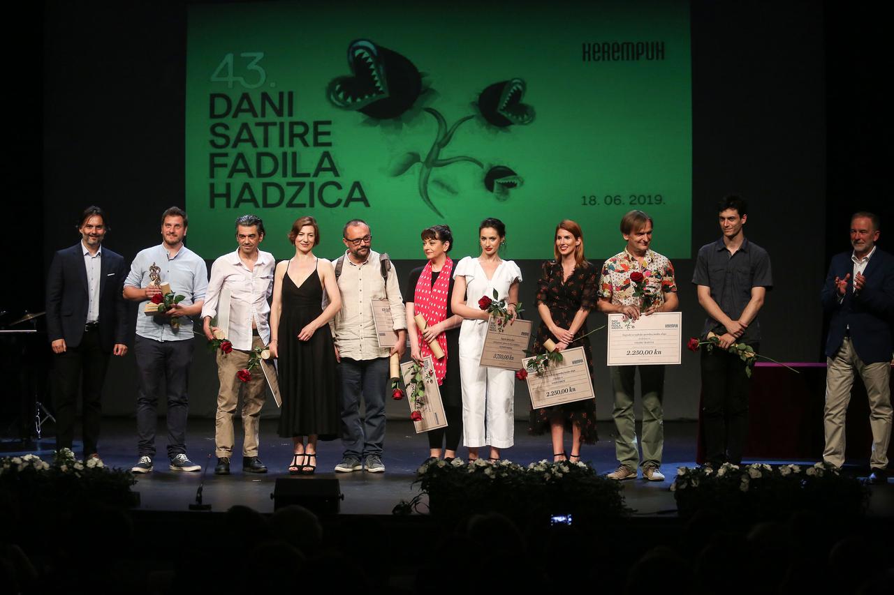 Zatvoreni su Dani satire Fadila Hadžića i uručene nagrade
