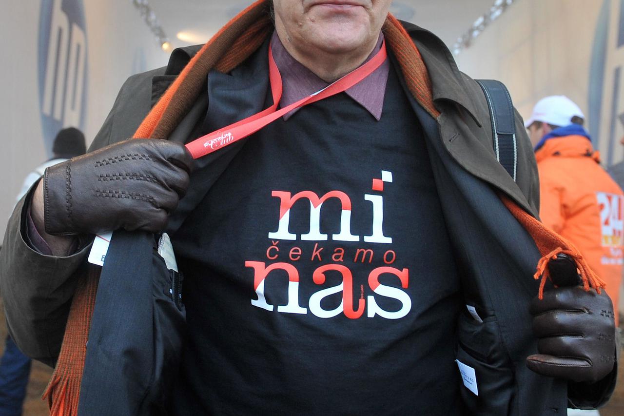 04.01.2011., Sljeme, Zagreb, Hrvatska -  Prva slalom voznja zenske utrke Snow Queen Trophy za FIS Svjetski kup.  Boris Ljubicic.  Photo: Goran Stanzl/PIXSELL