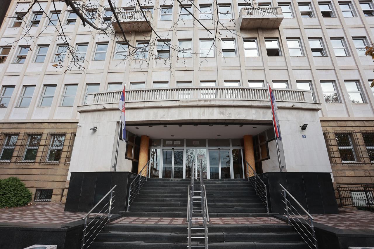 Zgrada višeg suda u Beogradu na kojoj se održava suđenje hrvatskim pilotima 