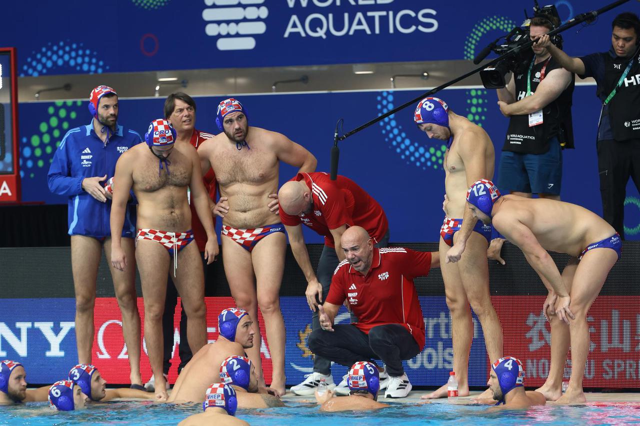 Singapur: Svjetsko vaterpolsko prvenstvo: Hrvatska - SAD