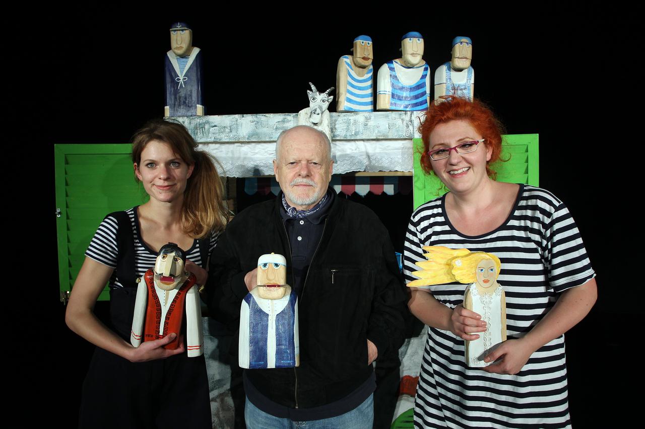 16.09.2014, Zagreb - Centar za kulturu i informiranje, 47. medjunarodni festival kazalista lutaka u organizaciji Kulturnog centra Travno. Predstava Ronilac bisera, Djecjeg kazalista Dubrava i Umjetnicke organizacije LOFT koju izvode Sanja Milardovic, Mora