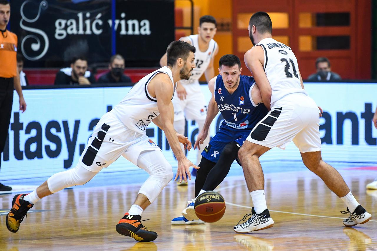 Zagreb: Cibona protiv Partizana u 7. kolu ABA lige