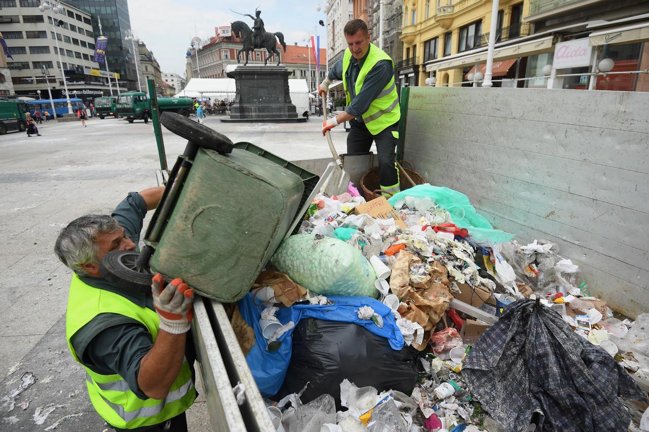 Norijada - Čistoća čistila smeće na Trgu