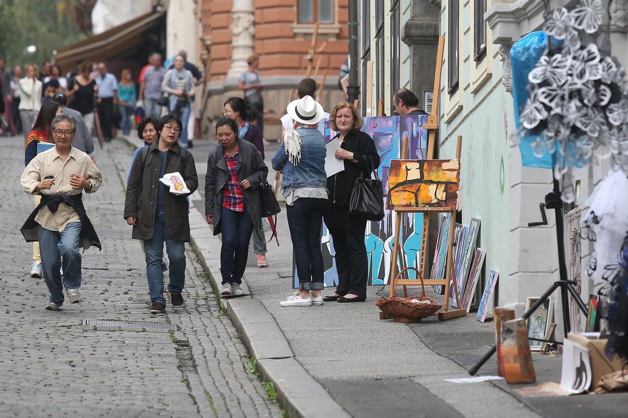20.09.2014., Zagreb, Radiceva - Manifestacija Radiceva u osmijehu - ulica umjetnosti. Photo: Igor Kralj/PIXSELL