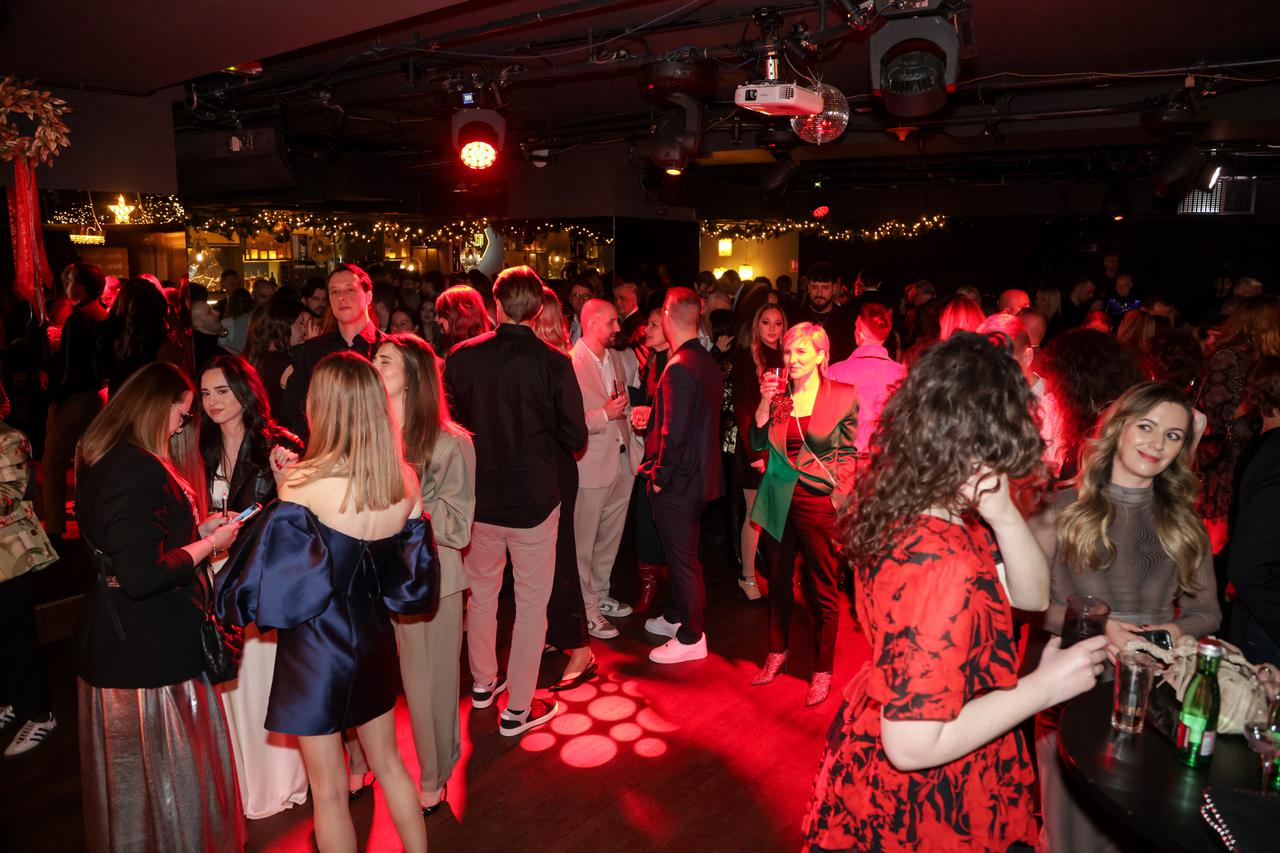Zagreb: Party u klubu Kontesa nakon dodjele Večernjakove ruže