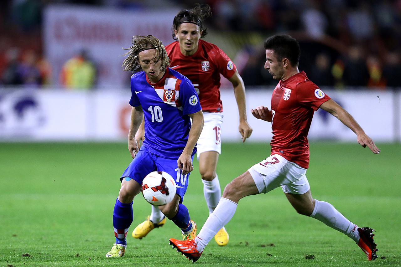 Beograd: Kvalifikacijska utakmica za SP 2014 u Brazilu, skupina A, Hrvatska - Srbija