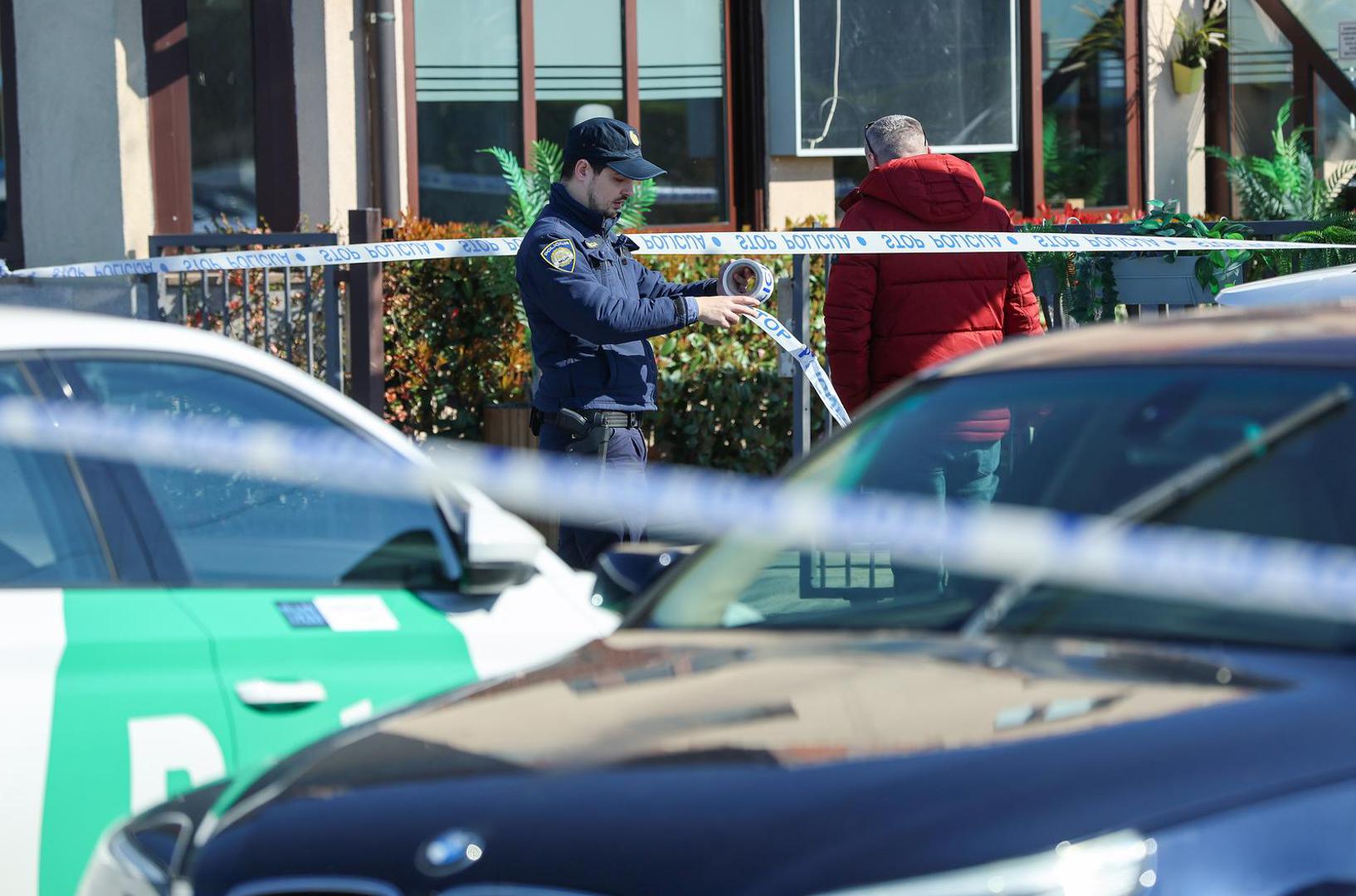 19.03.2025., Zagreb - Policijski ocevid na adresi Stefanovecki zavoj I 21 u Dubravi gdje je navodno doslo do pucnjave. Photo: Sanjin Strukic/PIXSELL