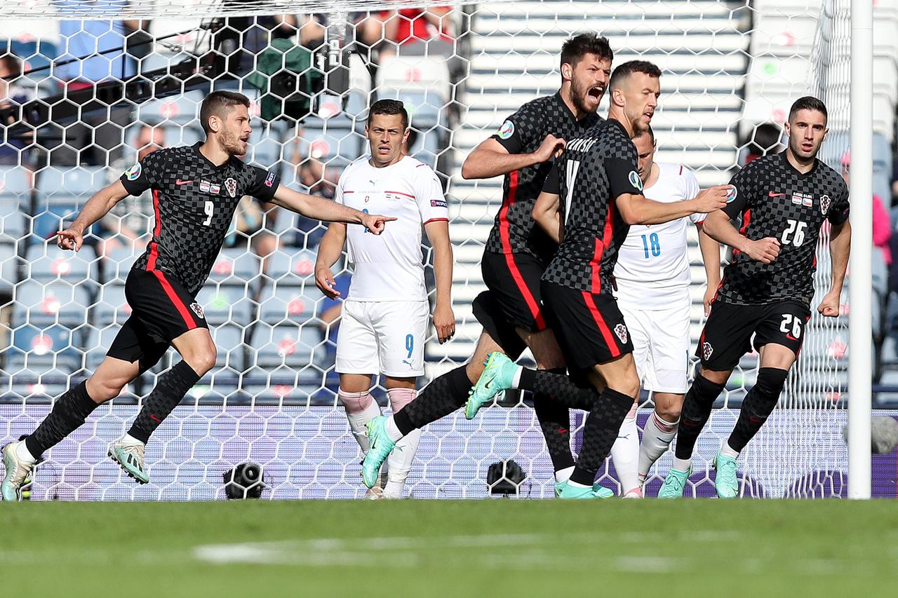 Glasgow: Ivan Perišić zabio Česima za 1:1 na početku drugog poluvremena