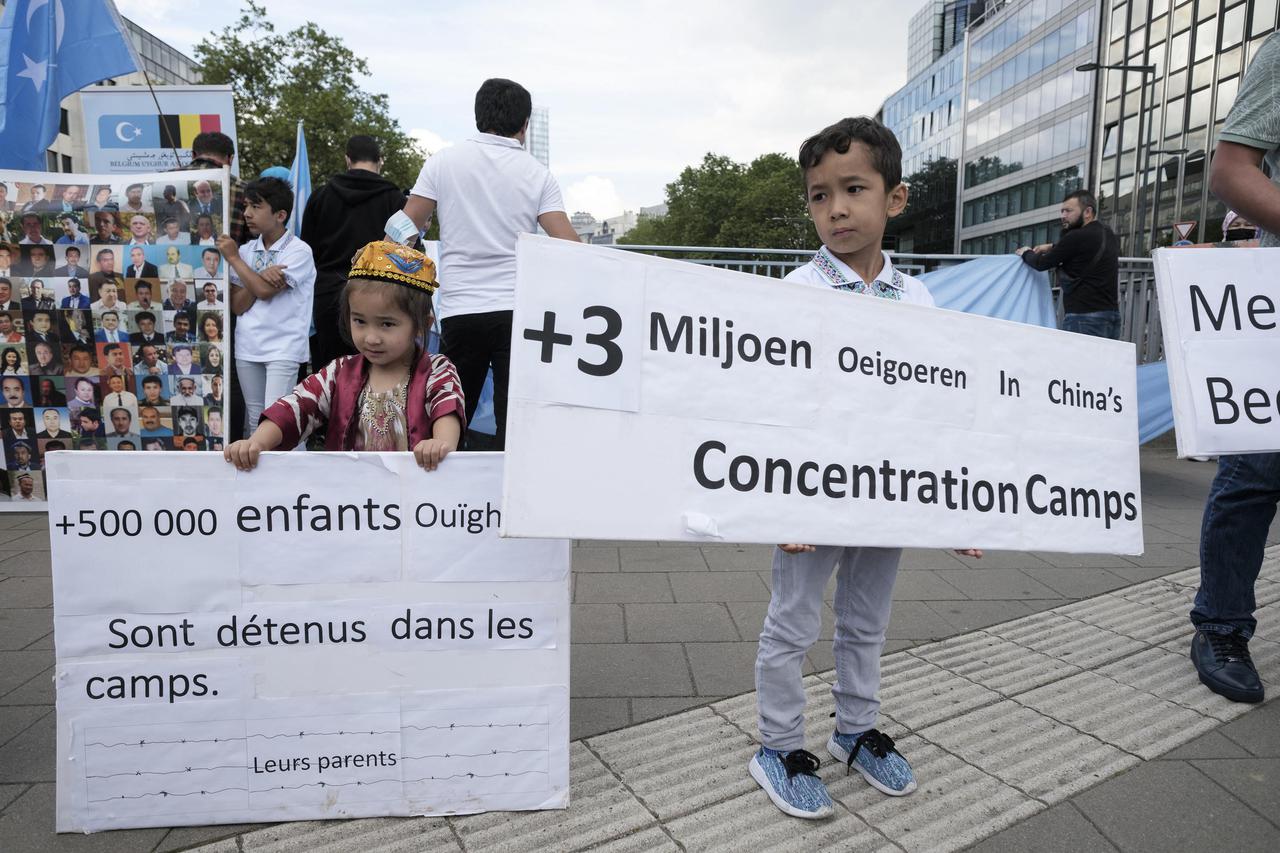 Demonstration Against The Uyghur Genocide - Brussels