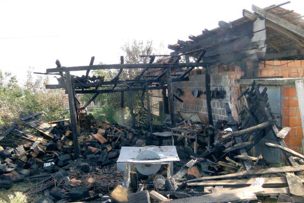 izgorjela supa, pozar