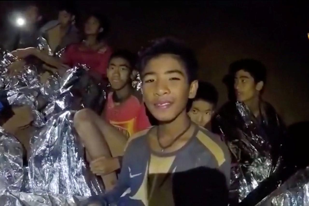 Spašavanje djece iz špilje u Tajlandu