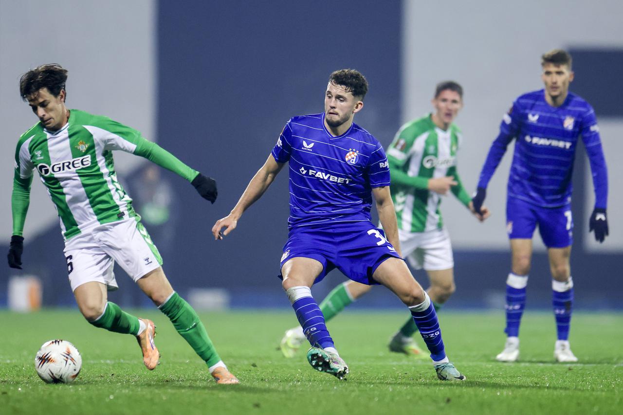 Susret Dinama i Real Betisa u 6. kolu Europske lige