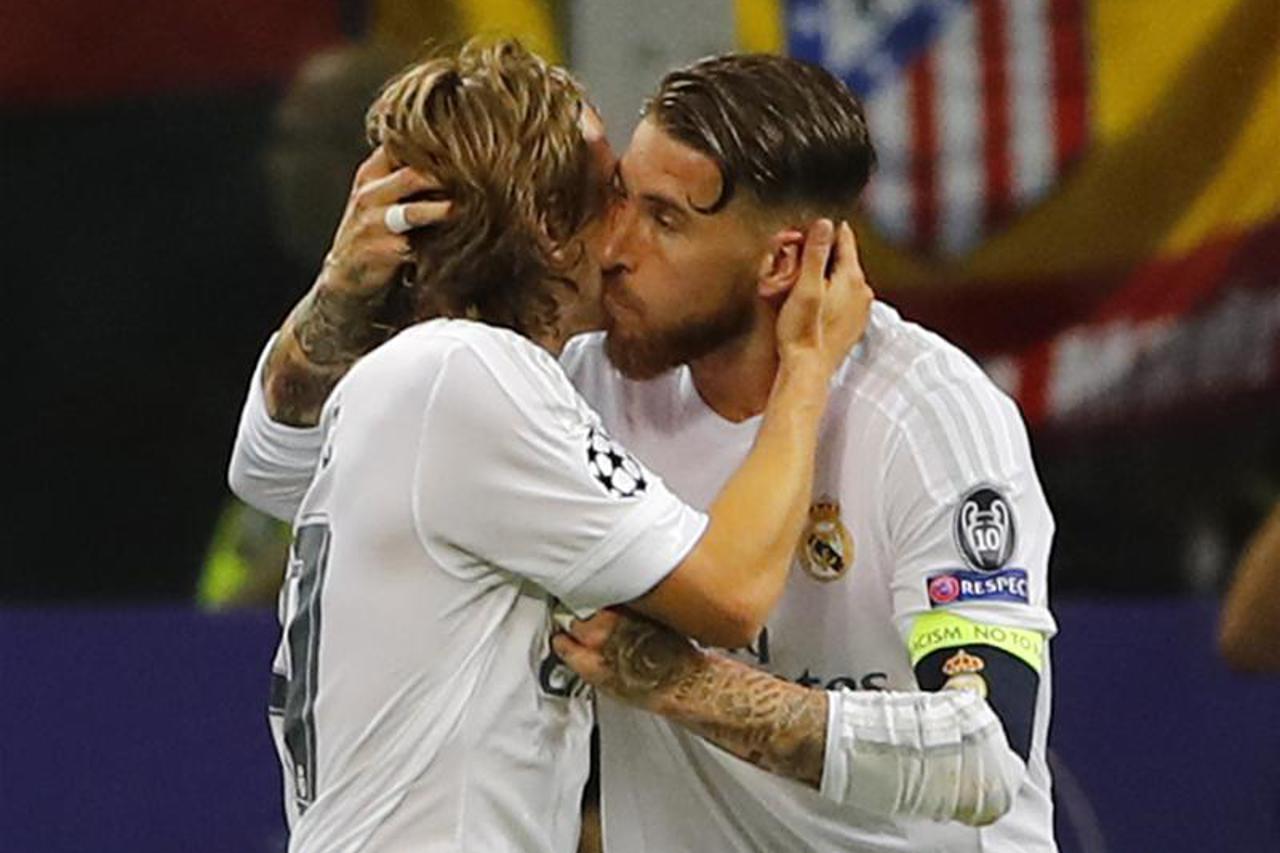 Luka Modrić i Sergia Ramos