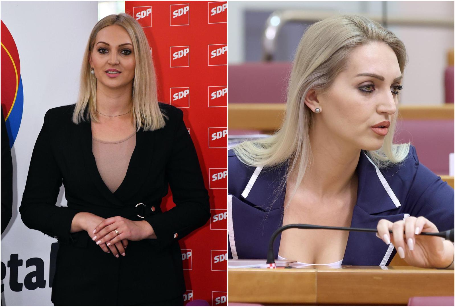 Marina Opačak Bilić (Na lijevoj strani fotografije su zastupnici snimljeni 2020., a na desnoj 2024. godine.)