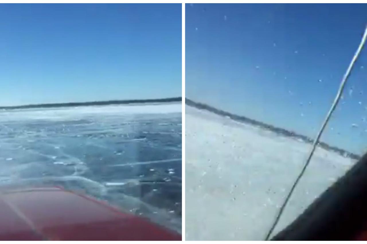 auto propao u jezero