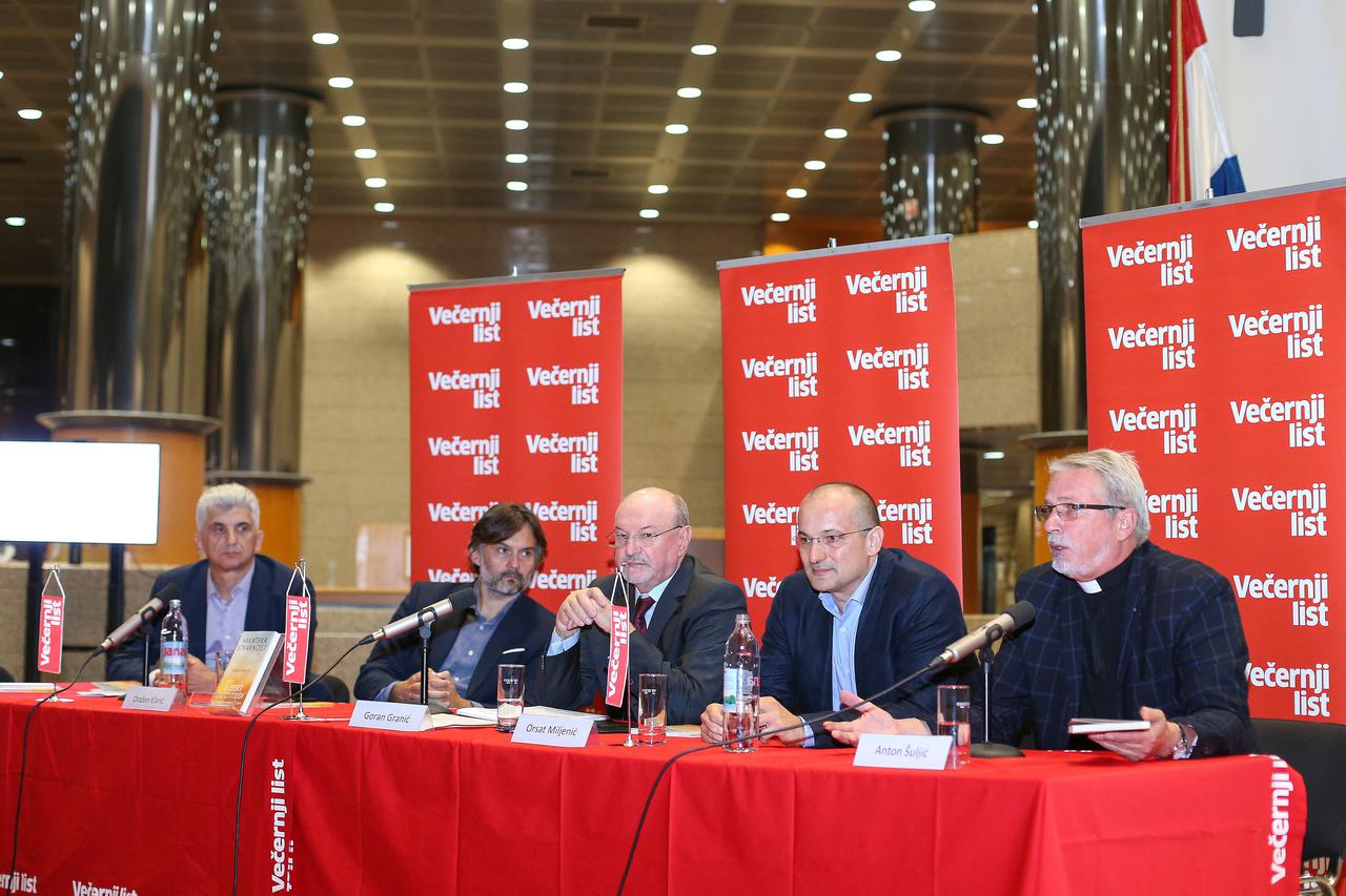Zagreb: Promocija knjige Gorana Granića 'Hrvatska stvarnost u 10 zapovijedi - Kako pomiriti podijeljeno društvo'