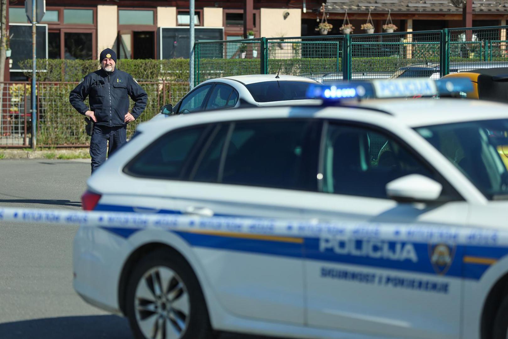 19.03.2025., Zagreb - Policijski ocevid na adresi Stefanovecki zavoj I 21 u Dubravi gdje je doslo do pucnjave. Photo: Sanjin Strukic/PIXSELL