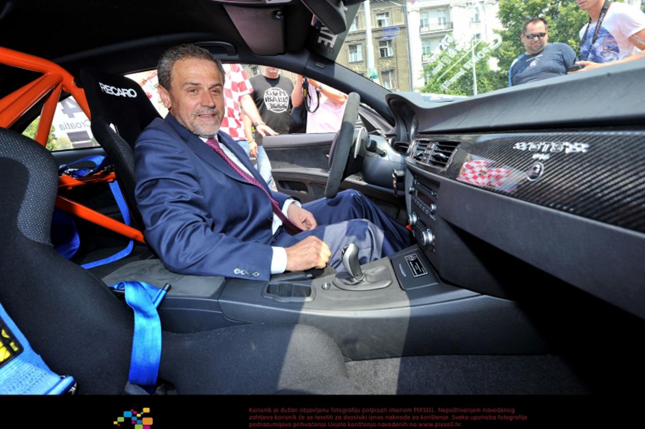 '31.05.2011., Zagreb - Gumball 3000 Rally 2011 London Istanbul. Prvi puta u utrci sudjeluju i hrvatski drzavljani, braca Mario i Dario Budimilic, Hrvati koji zive i rade u Njemackoj odlucili su sudjel