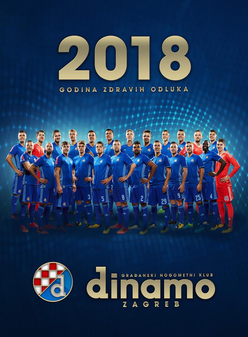 Kao temu kalendara za iduću godinu modri je klub odabrao tematiku zdrave prehrane, pravilnog držanja i sjedenja, važnost tjelovježbe te način na koji se u životu treba nositi s uspjesima i neuspjesima.