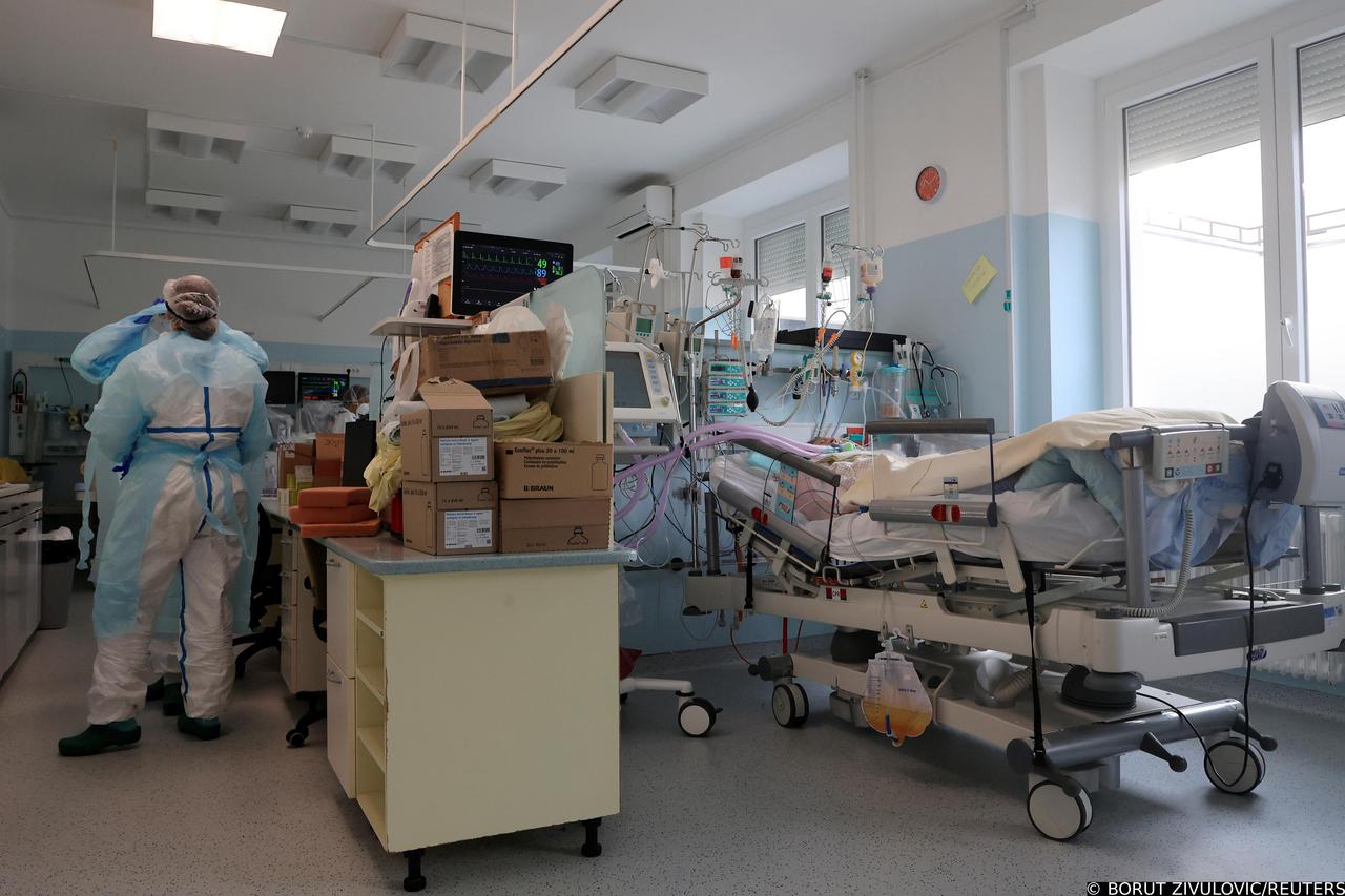 COVID-19 Intensive Care Unit (ICU) at Jesenice Hospital