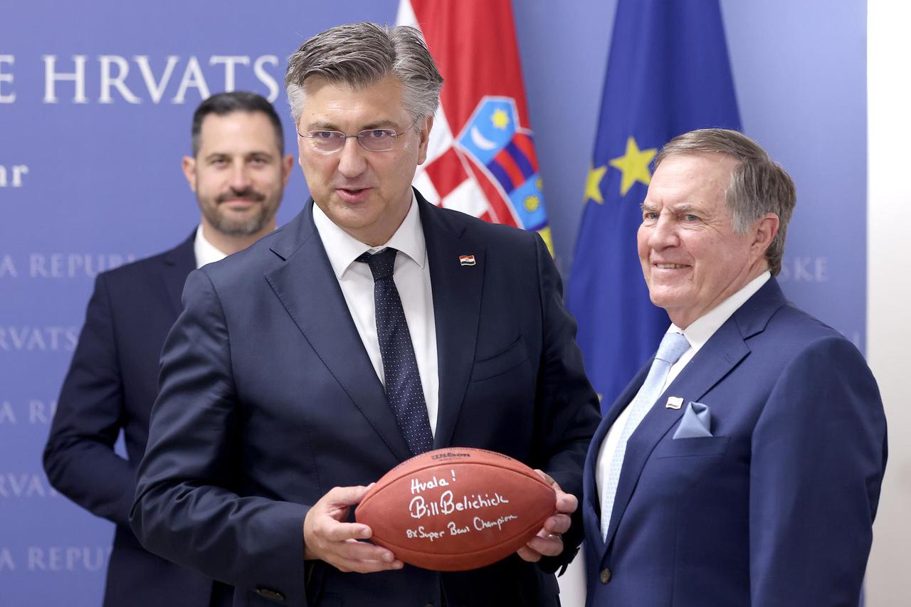 Zagreb:  NFL trener Bill Belichick dobio domovnicu