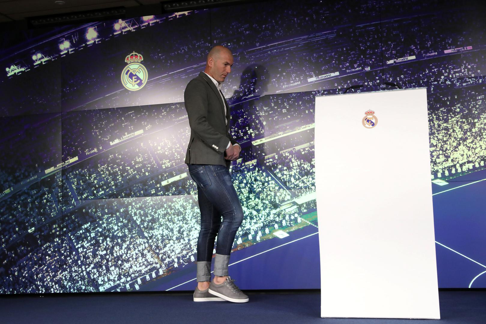 Zidane je jučer predstavljen na Santiago Bernabeu