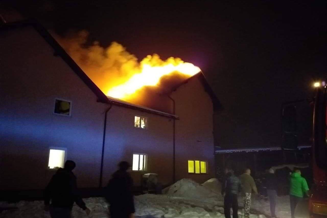 Otočac - požar u hotelu