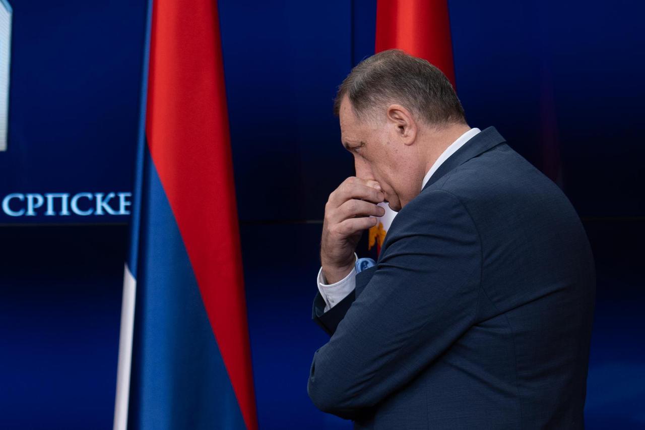 Predsjednik Republike Srpske Milorad Dodik održao je u Banja Luci konferenciju za medije 
