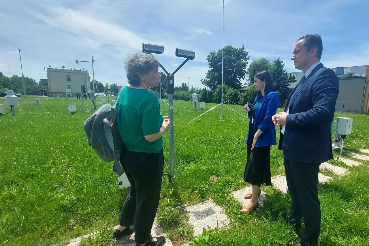 Ministrica Vučković u radnom posjetu DHMZ-u