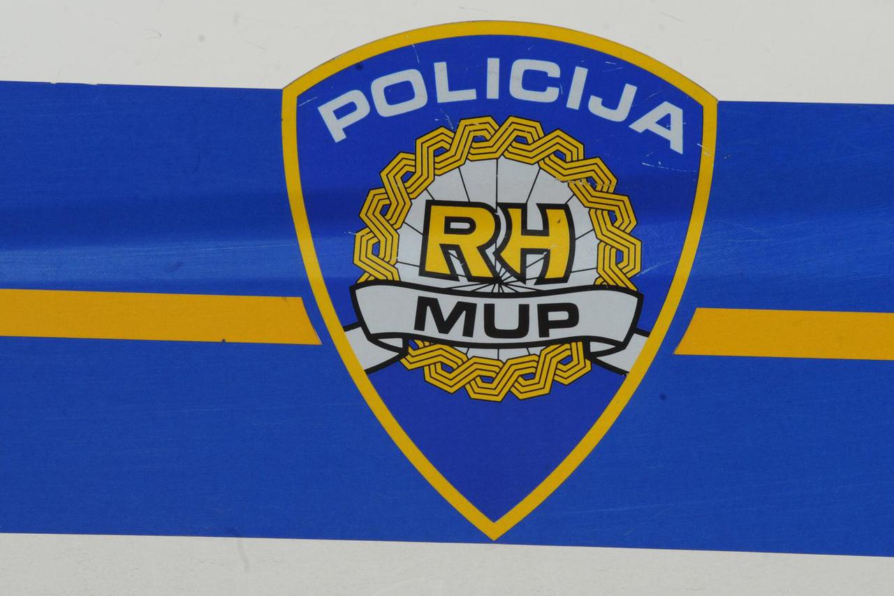 Šibenik: Oznake policije Republike Hrvatske