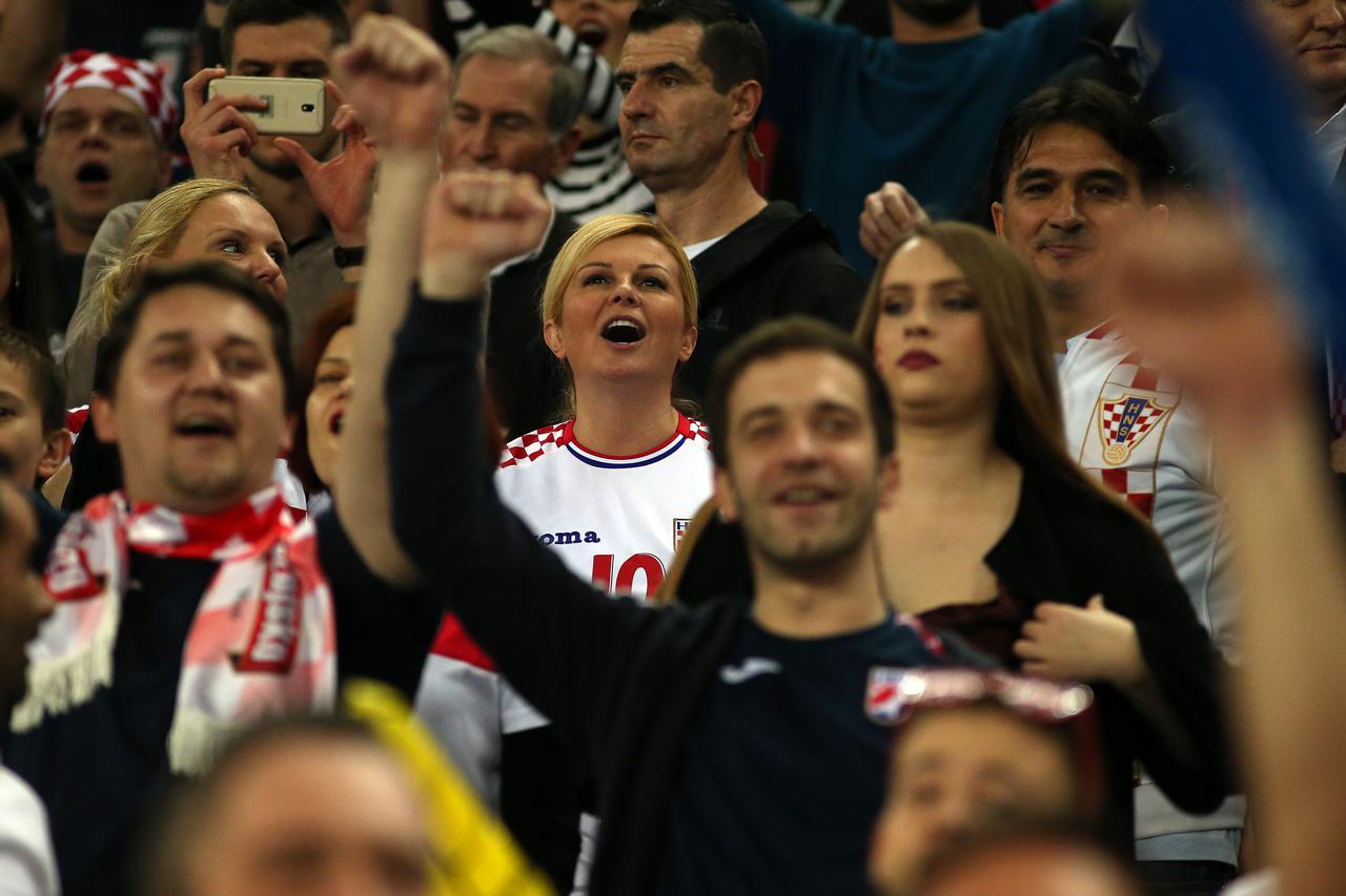 Kolinda Grabar-Kitarović i Zlatko Dalić