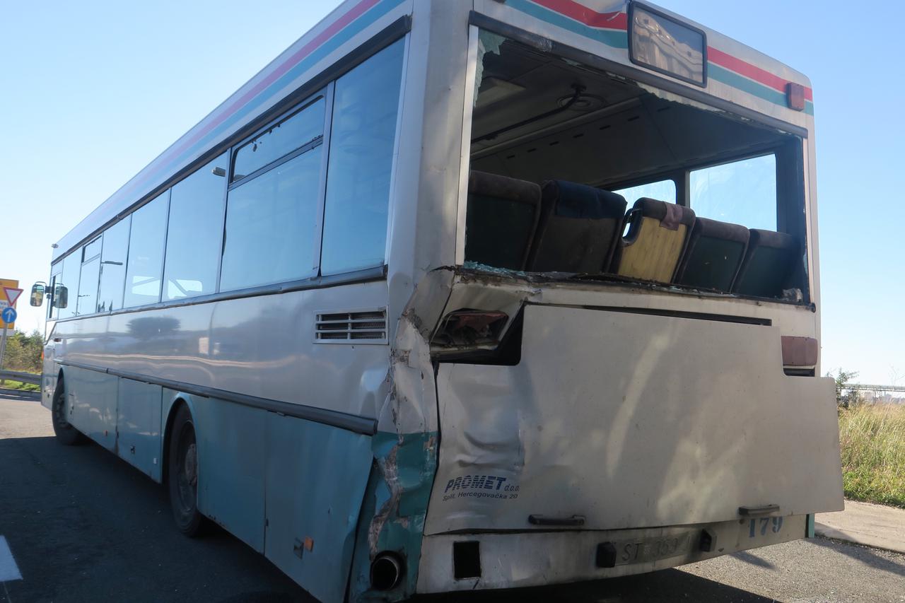 sudar dva autobusa