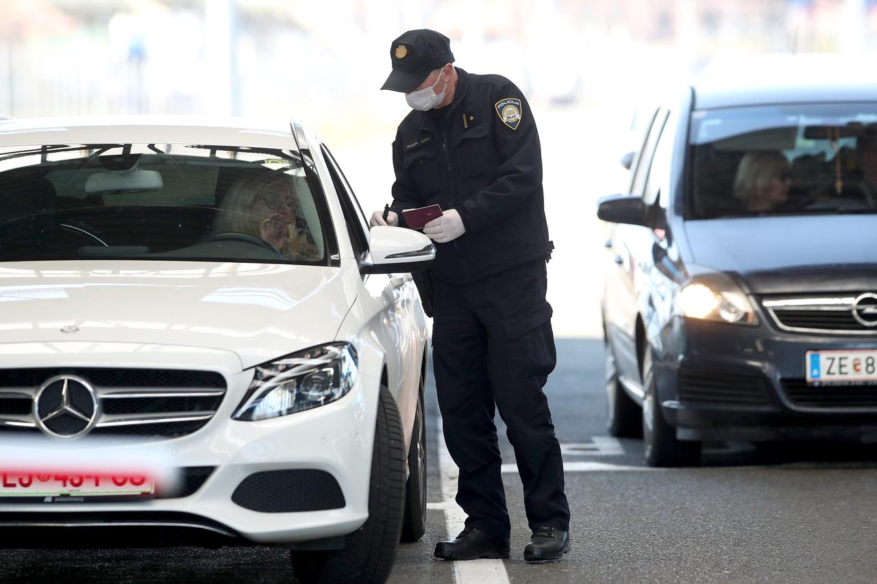 Pojačana kontrola na graničnom prjelazu Bregana zbog koronavirusa