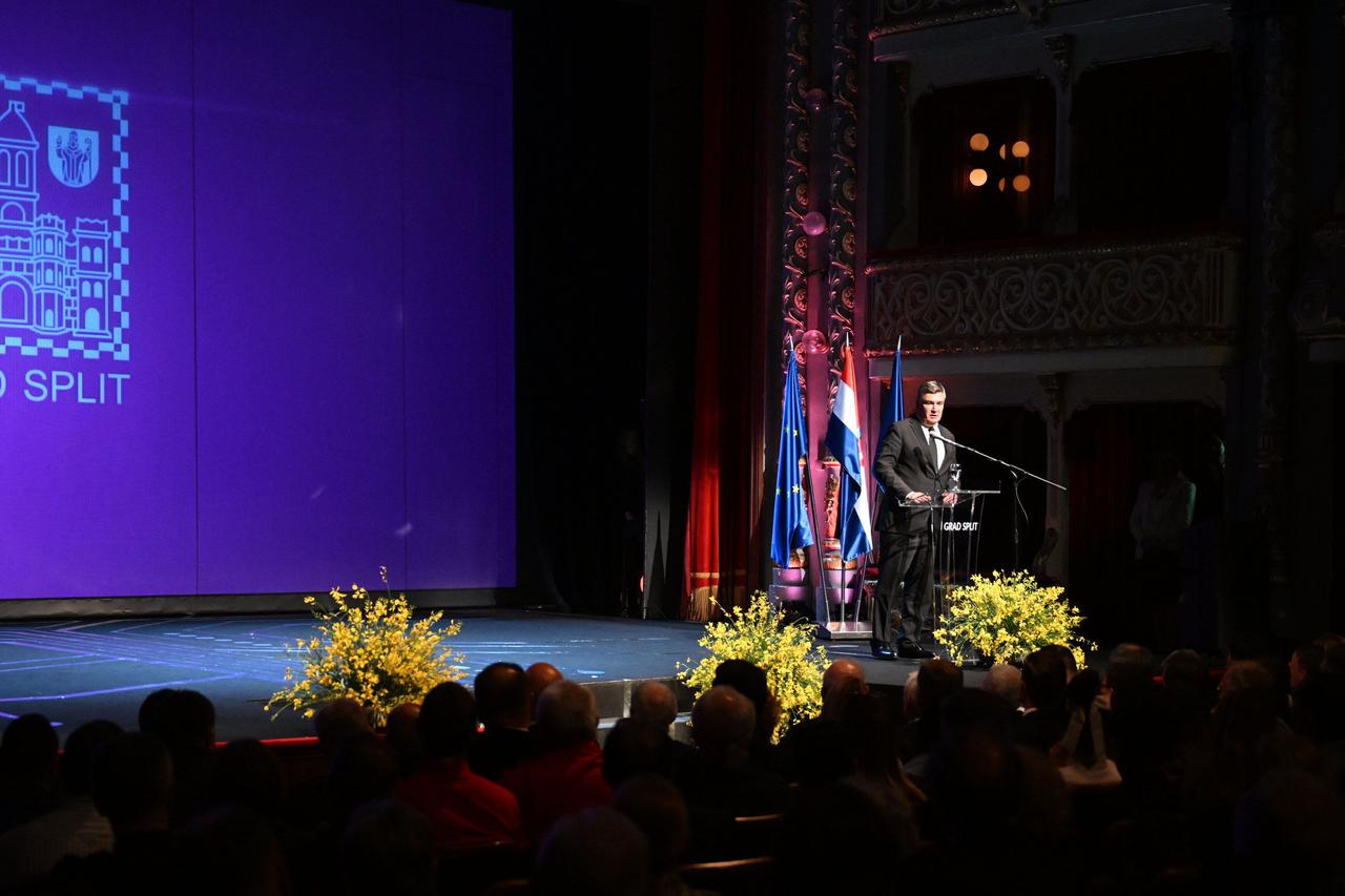 Zlatar: Presjednik Zoran Milanović na svečanoj sjednici Gradskog vijeća