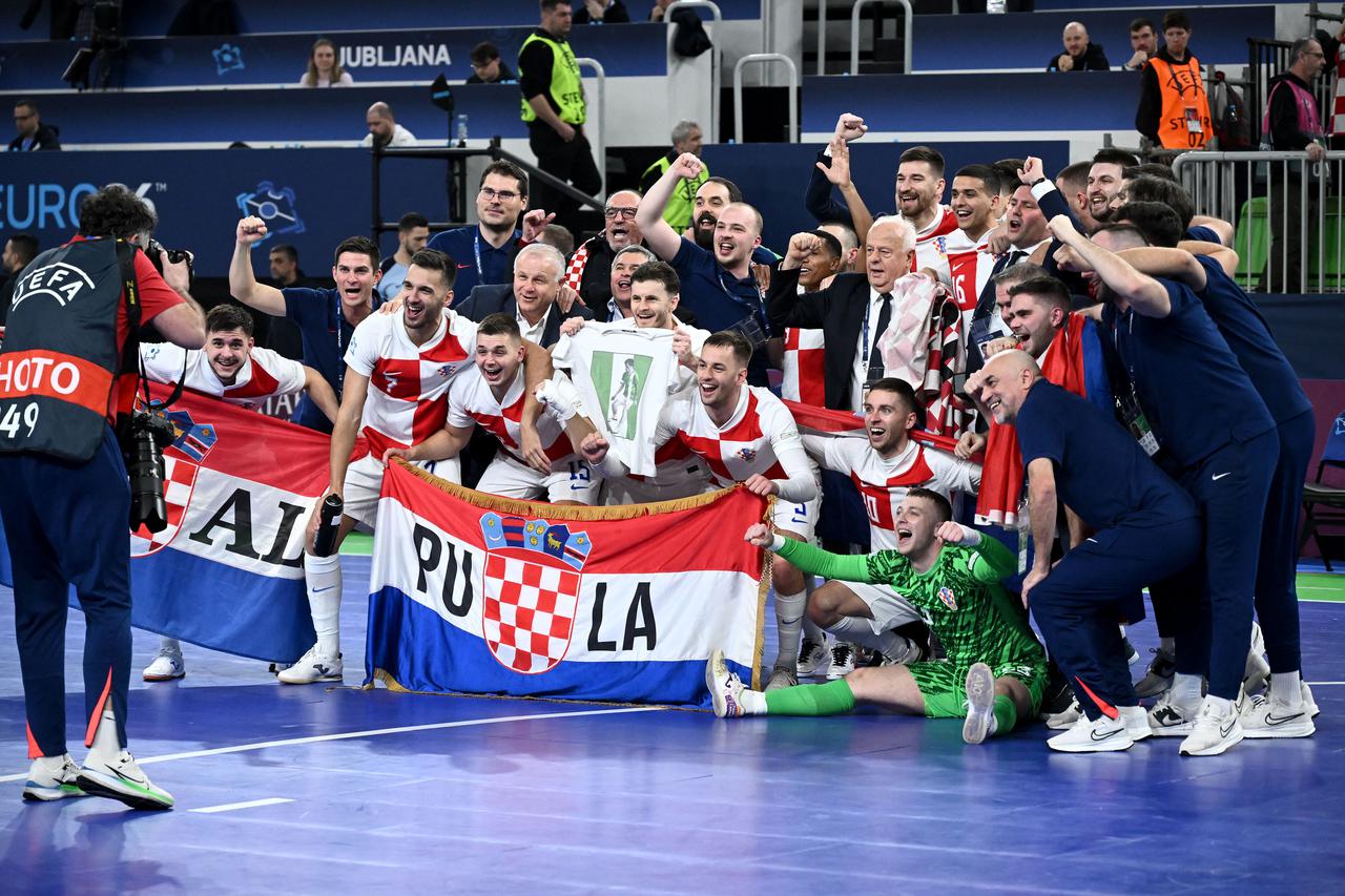 Hrvatska futsal reprezentacija  je  na Europskom prvenstvu osvojila povijesnu brončanu medalju