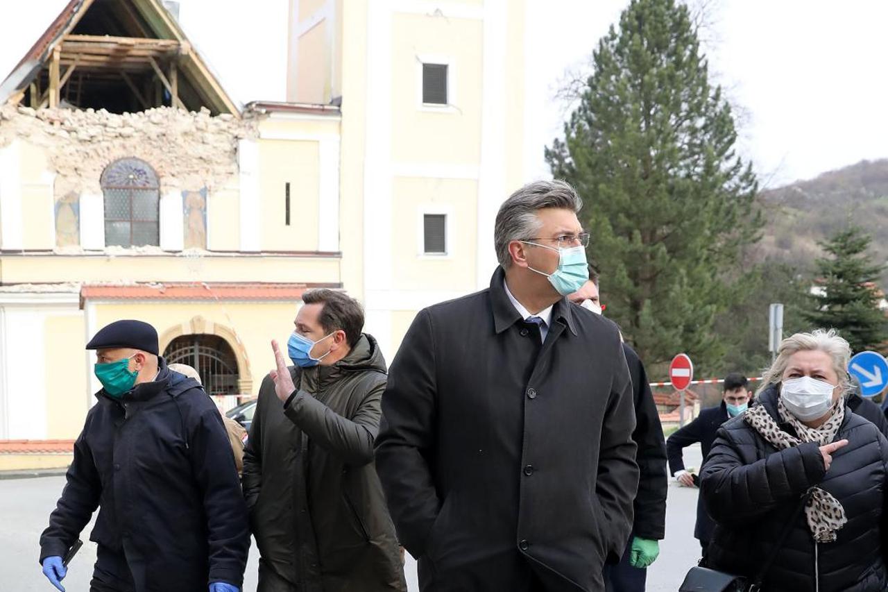Zagreb: Plenković sa suradnicima obišao  područje Čučerja