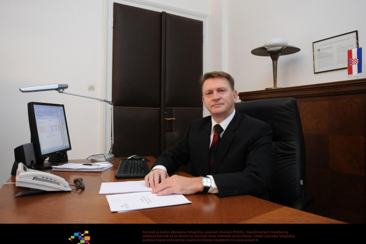 '29.10.2010., Zagreb - Ivan Kovac,  ravnatelj Drzavnog zavoda za statistiku. Photo: Anto Magzan/PIXSELL'