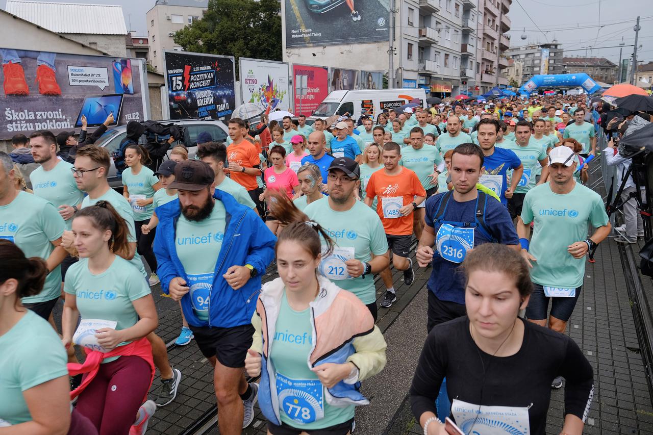 Zagreb:  UNICEF-ova utrka Mliječna staza