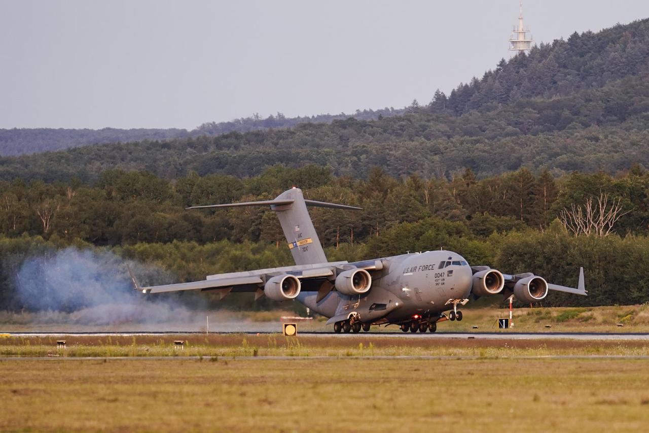 Njema?ka: Ameri?ka zra?na baza Ramstein koja je središte za evakuaciju ljudi iz Aganistana
