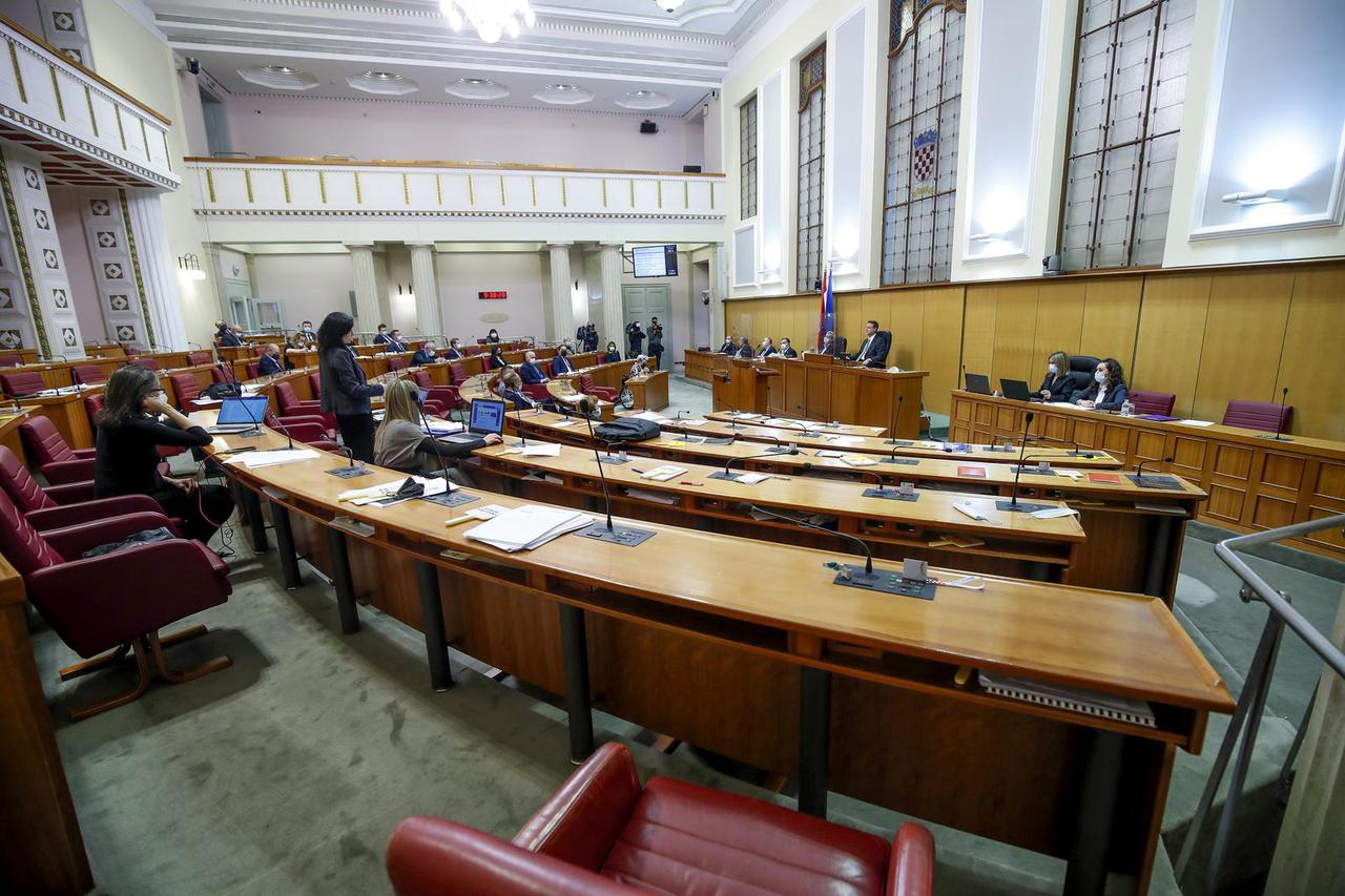 Zagreb: Sabor nastavio 9. sjednicu raspravom o izmjena Zakona o zaštiti pučanstva od zaraznih bolesti