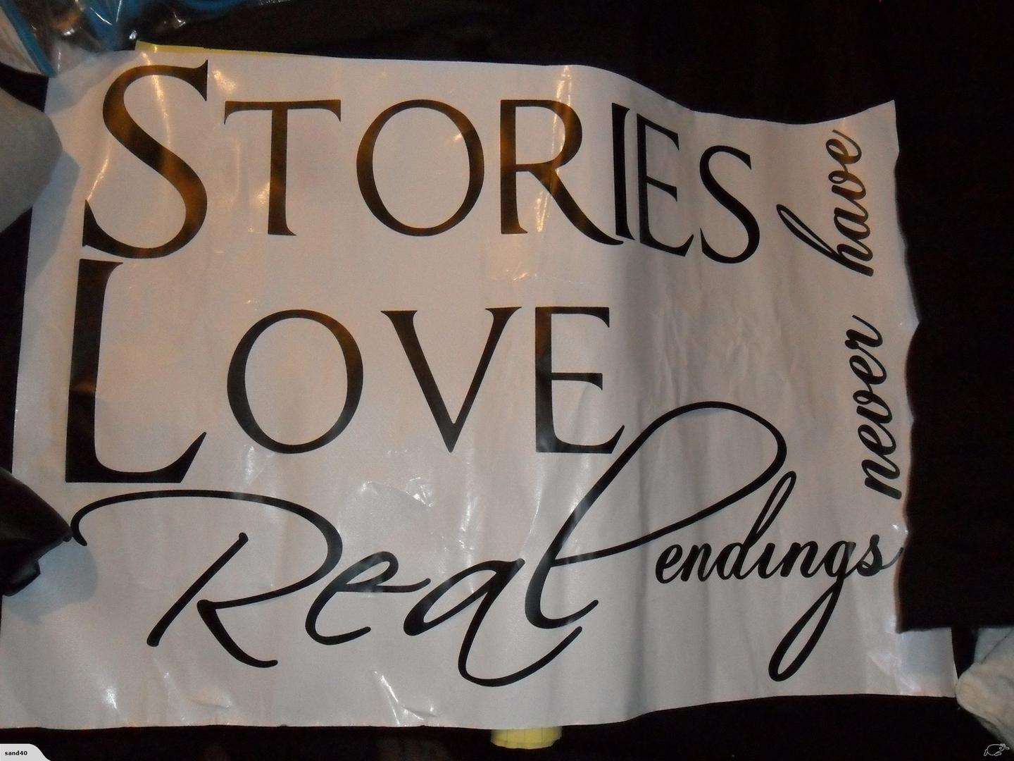 Netko je na poklon dobio i ovaj natpis i sada ga se želi riješiti, a cijena mu je četiri dolara.