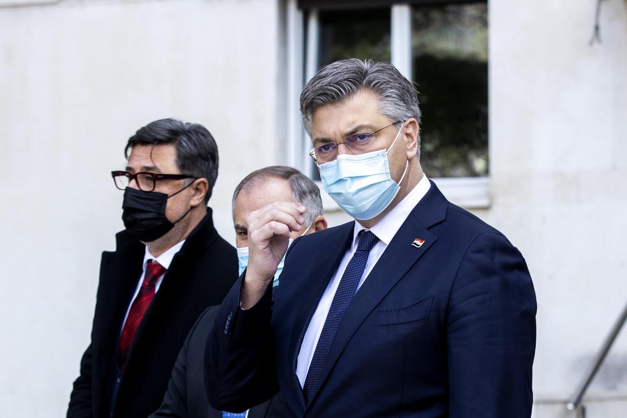 Split: Plenković se sastao sa splitsko-dalmatinskim županom Blaženkom Bobanom