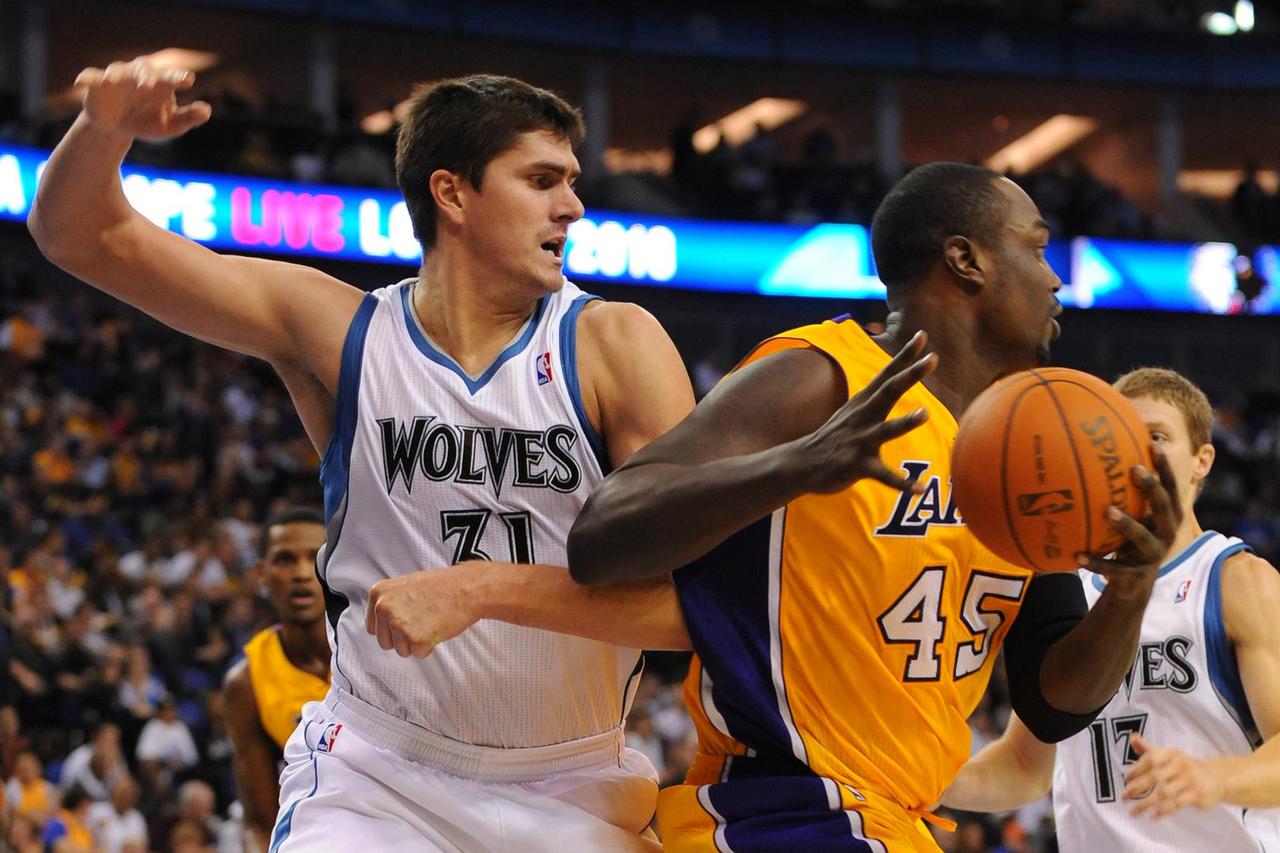 London: NBA predsezona, Minnesota Timberwolves - LA Lakers