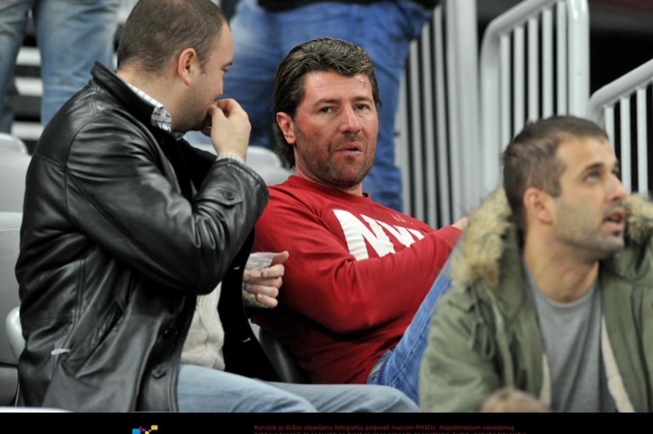 '25.01.2011., Arena Zagreb, Zagreb - Arena Ice Fever. Hokejaska utakmica EBEL lige, KHL Medvescak - Olimpija Ljubljana. Slavko Sajinovic Photo: Marko Lukunic/PIXSELL'